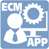 Logo ECM APP&reg;